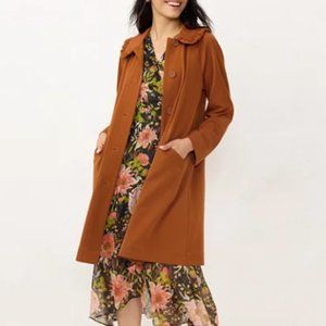 Lauren Conrad twill trench coat xs